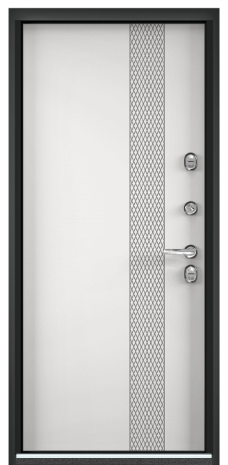 SNEGIR ARCTIC PP, Панель MDF с ПВХ покрытием, SA-DL2, Белый (арт. КТ Белый) в Южно-Сахалинске