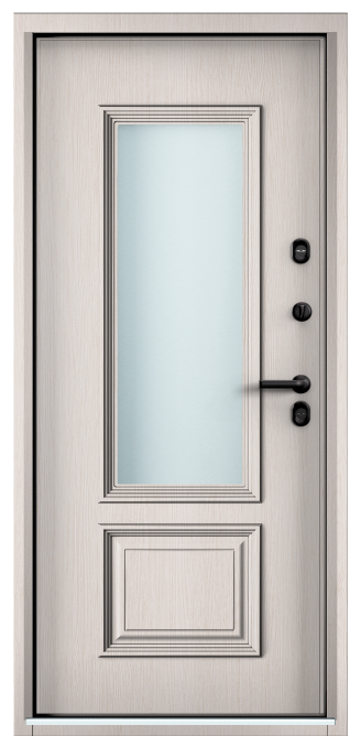 SNEGIR ARCTIC-S MP, Панель MDF с ПВХ покрытием, AS-3D2, Лиственница белая (арт. ПВХ Лиственница белая) в Южно-Сахалинске