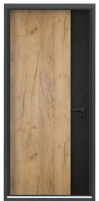 DIAMOND T РР, Панель MDF с ПВХ покрытием, Brook, ПВХ Дуб крафт золотой в Южно-Сахалинске