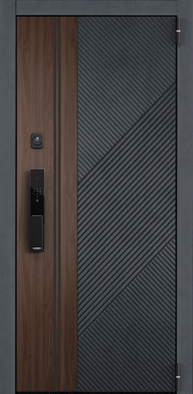 CYBER PRO PP, Панель MDF с ПВХ покрытием, SL6-M10, ПВХ Бетон графит в Южно-Сахалинске